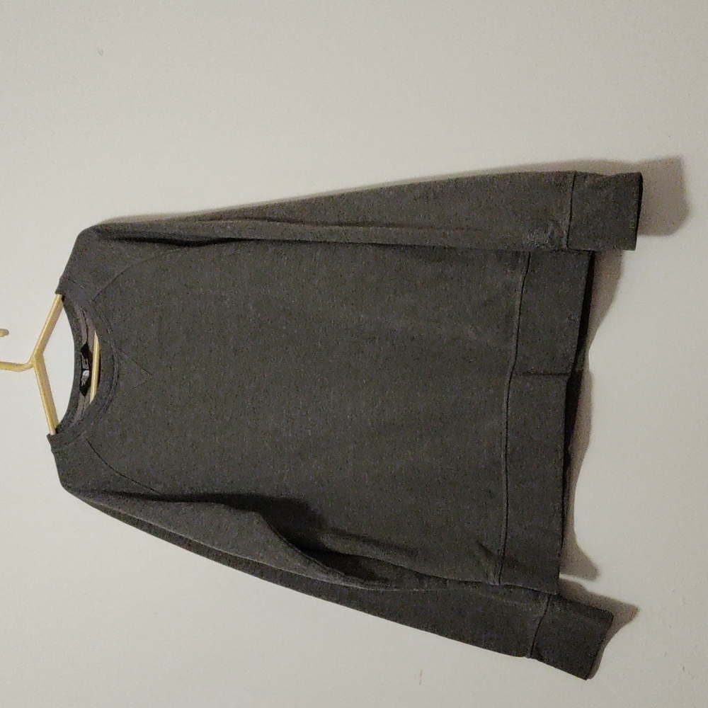 North face woman size medium gray sweatshirt